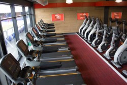 Glo gym Matrix treadmills