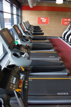 glo gym matrix treadmills
