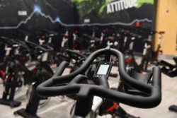 glo gym matrix spin bikes