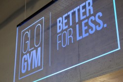 Glo gym light up sign